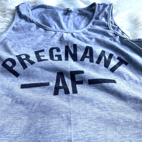 Pregnant AF Tank - Picture 2 of 3